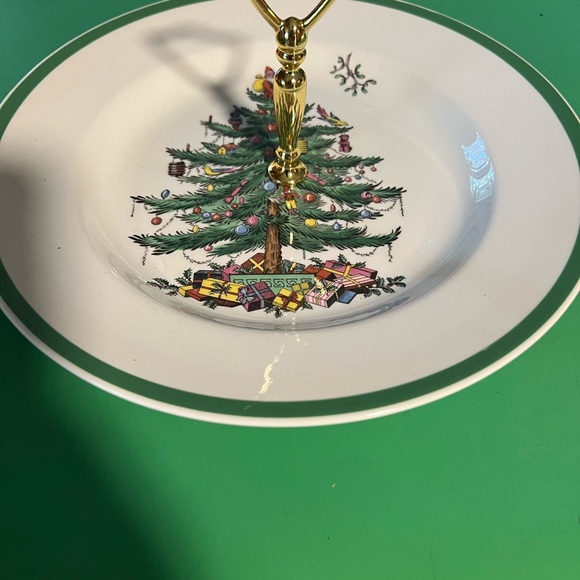 Spode beautiful cookie plate with handle - Picture 3 of 5